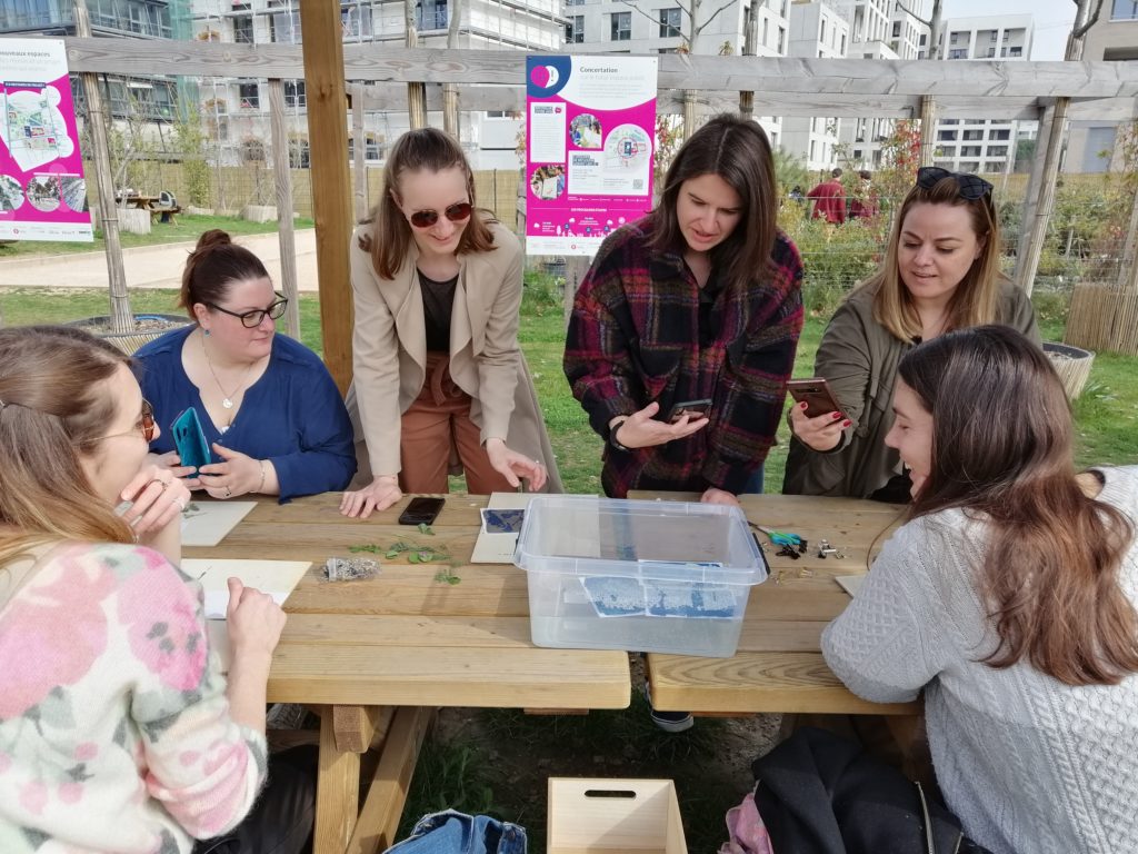 Atelier cyanotype à Lyon à la SPV