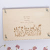 Presse à fleurs en bois grand format