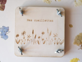 Presse à fleurs mes cueillettes