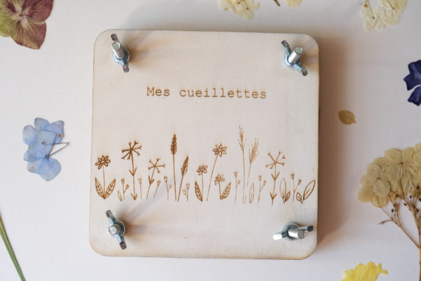 Presse à fleurs mes cueillettes