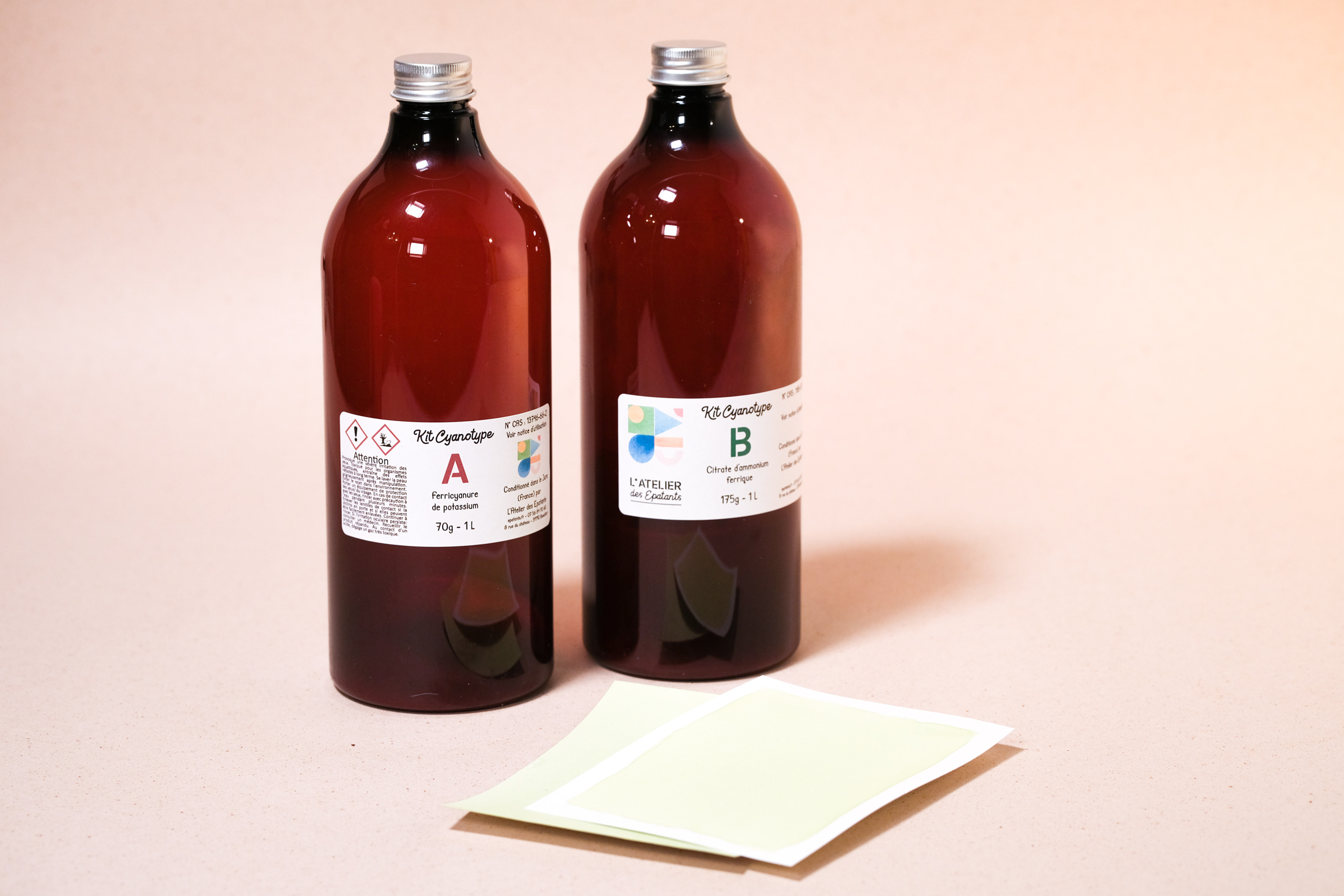 Chimie pour cyanotype grand format 1 litre