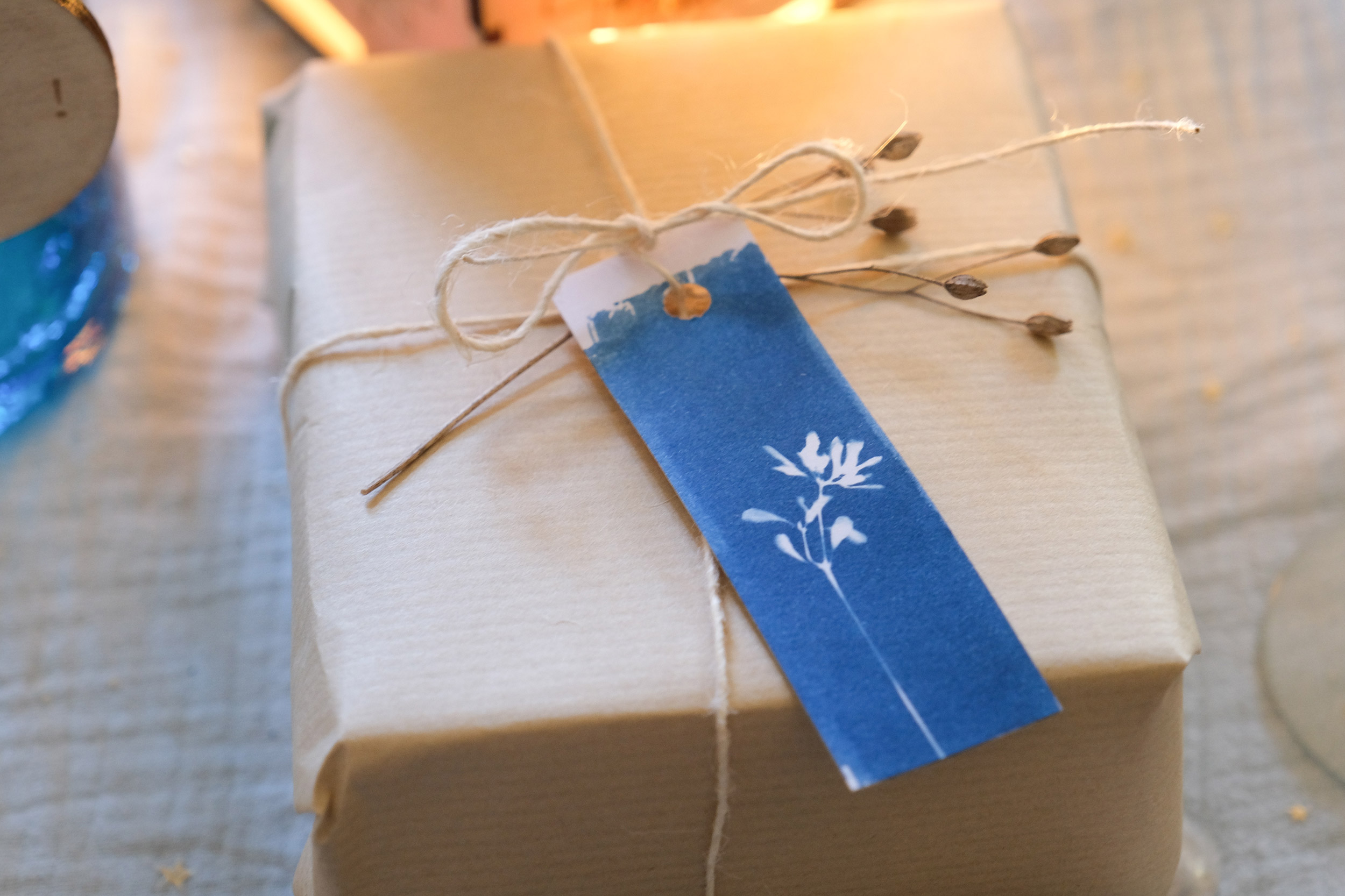 Coffret cadeau cyanotype