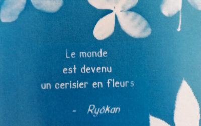 Inspiration créative : un atelier cyanotype et haïku