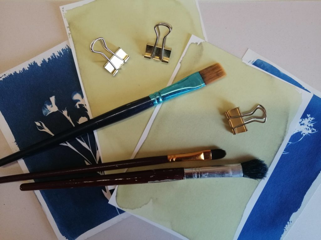 cyanotype et metal