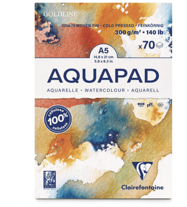 Papier aquapad A5