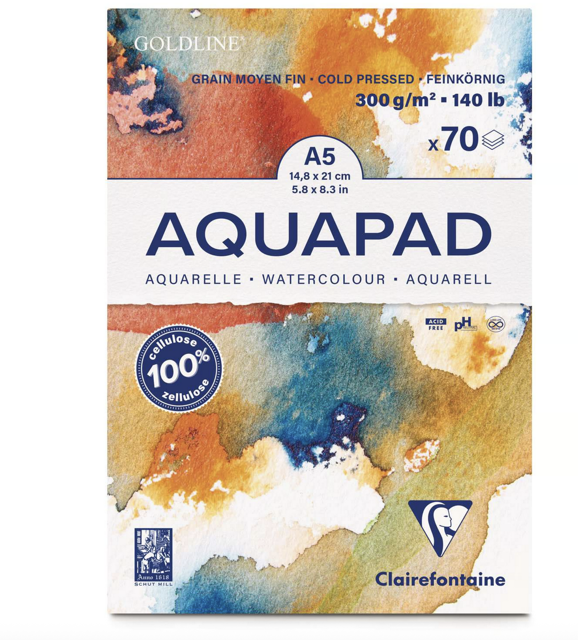 Papier aquapad A5