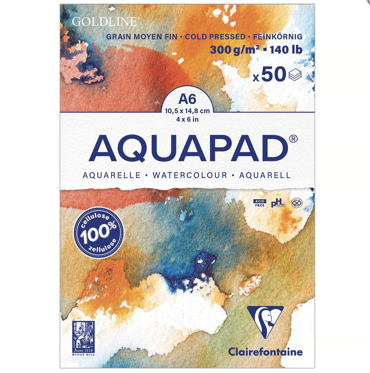 Papier aquapad A6