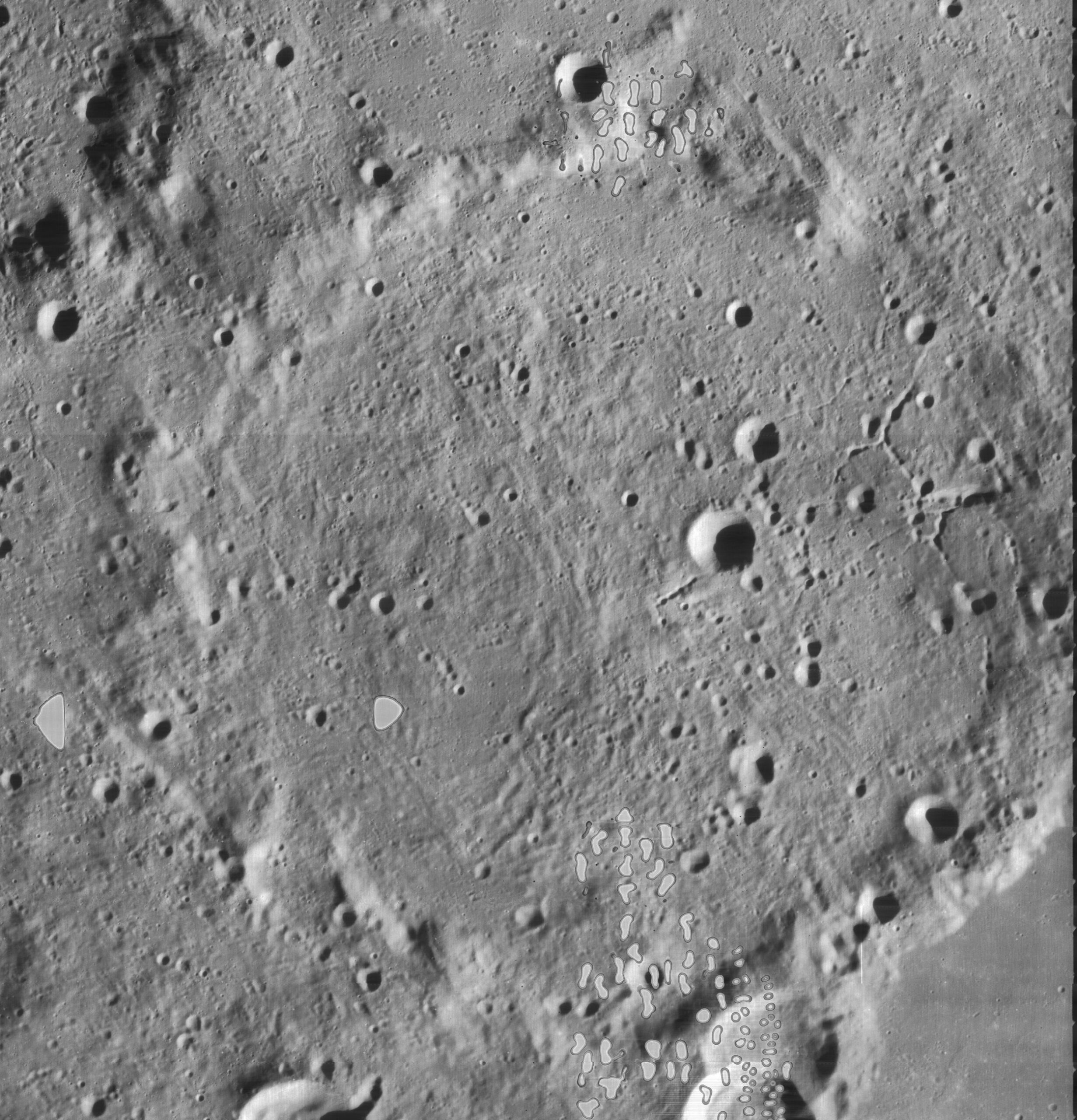 Le cratère John Herschel sur la Lune