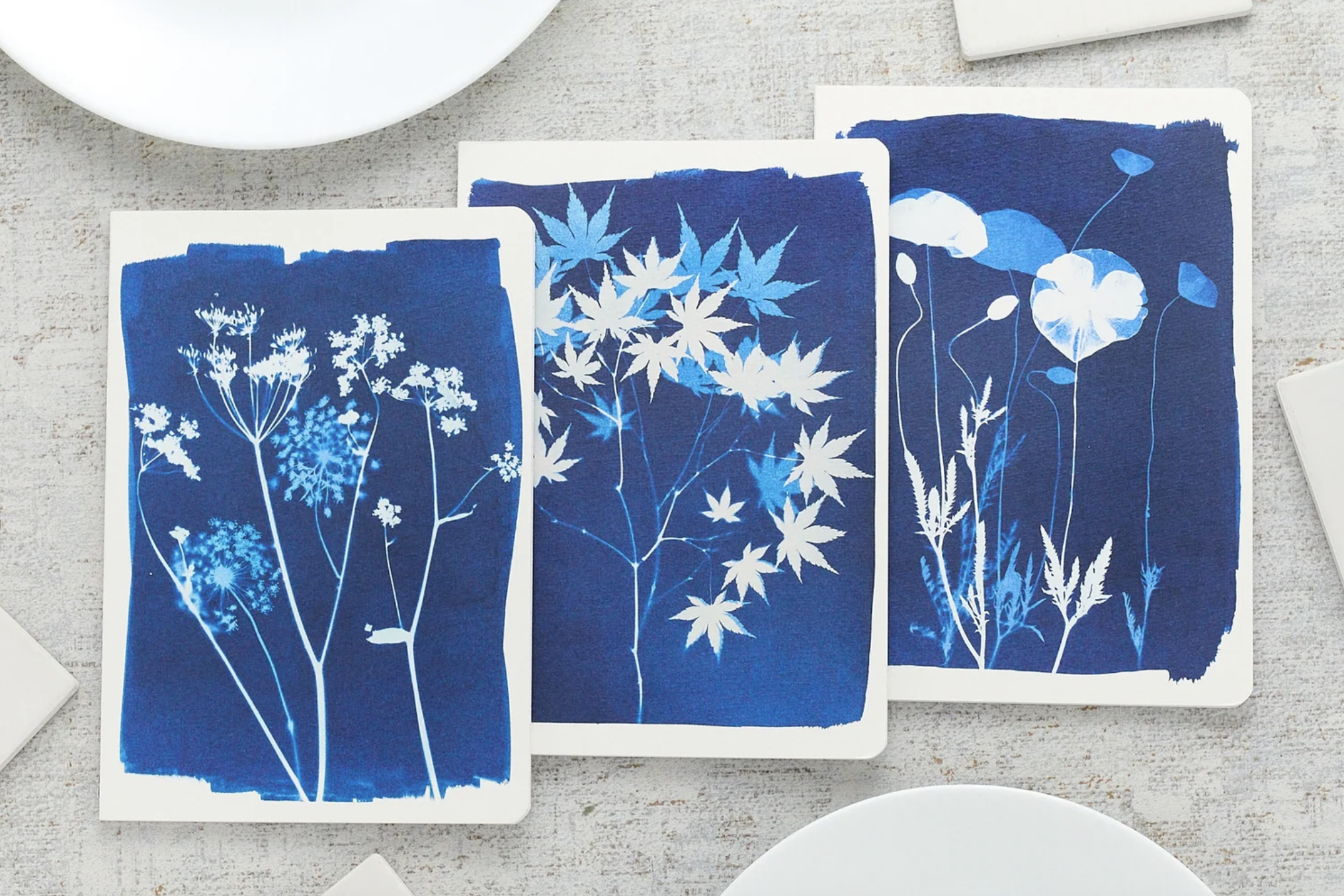 cahier cyanotype A5 clairefontaine