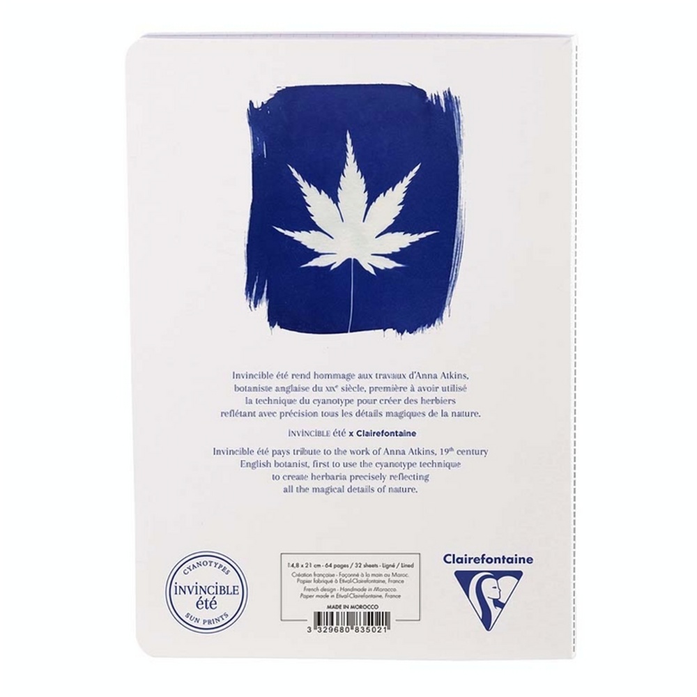 cahier cyanotype A5 clairefontaine